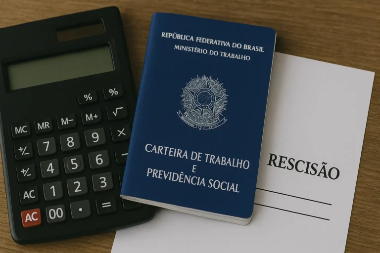 Calculadora de rescisão trabalhista